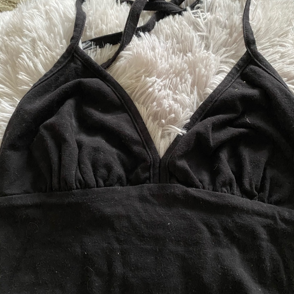 Sexy crop top, halter style